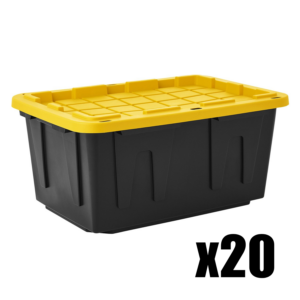 20 reusable 27-gallon moving totes for a studio or 1-bedroom move in Hickory, NC
